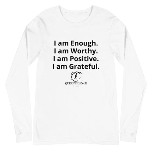 I am Enough QC - Unisex Long Sleeve Tee