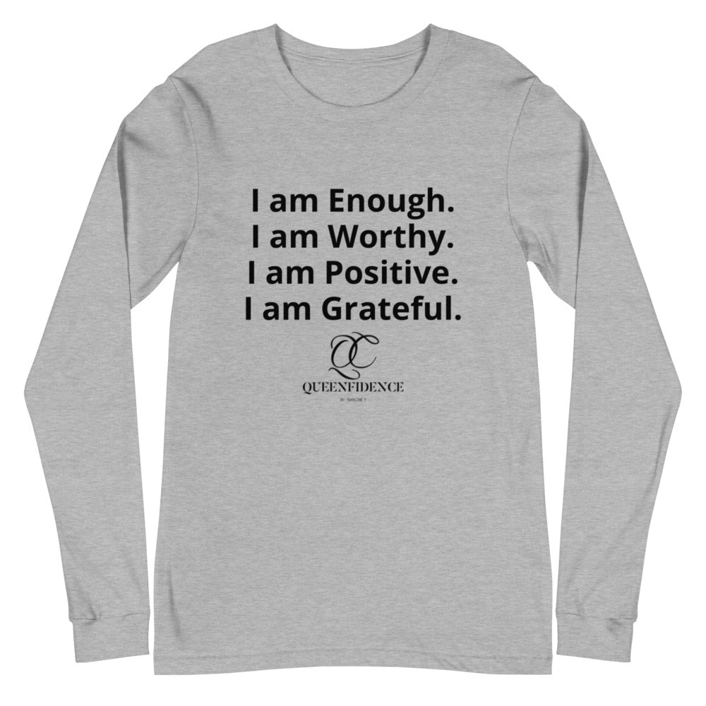 I am Enough QC - Unisex Long Sleeve Tee