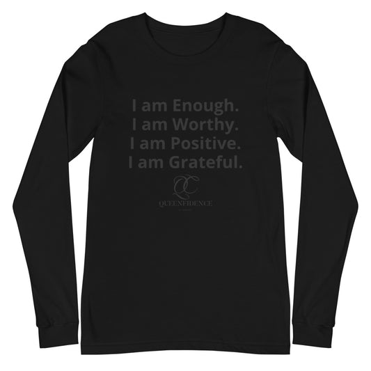 I am Enough QC - Unisex Long Sleeve Tee
