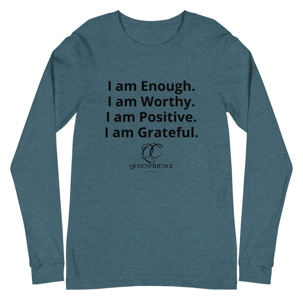 I am Enough QC - Unisex Long Sleeve Tee