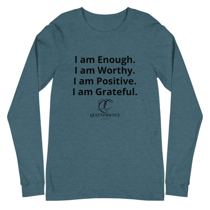 I am Enough QC - Unisex Long Sleeve Tee