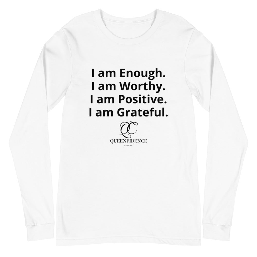 I am Enough QC - Unisex Long Sleeve Tee