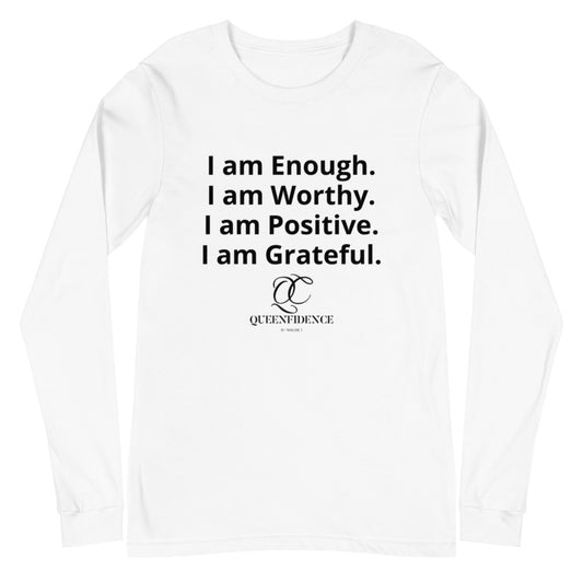 I am Enough QC - Unisex Long Sleeve Tee