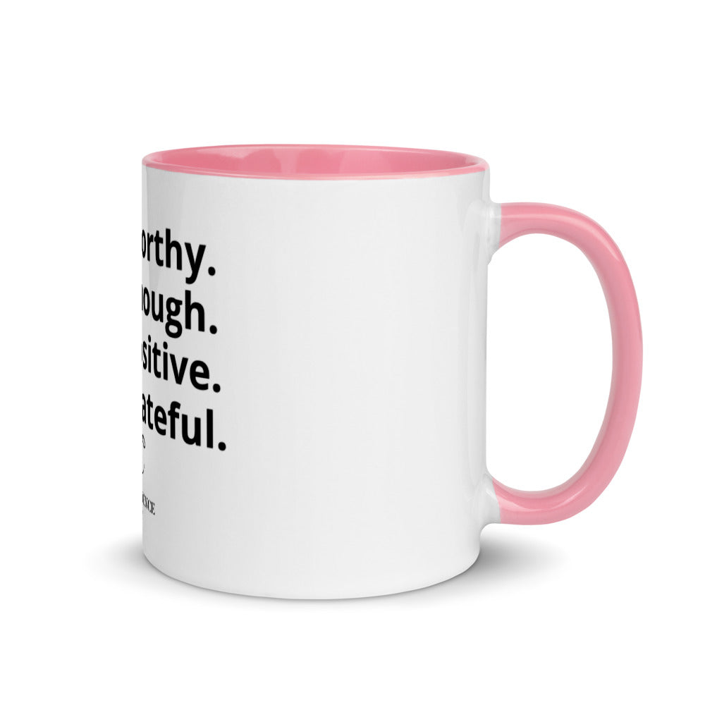 Queenfidence Mug with Color Inside